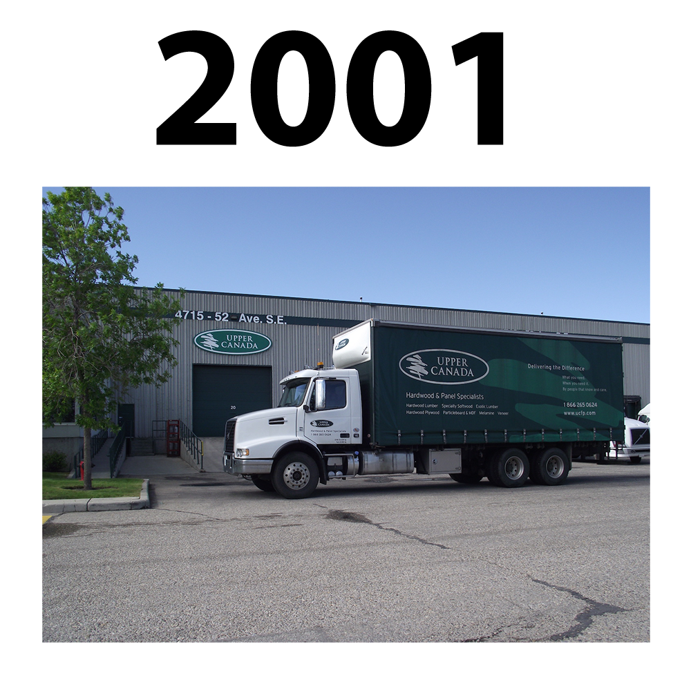 Truck in front of Calgary UCFP building